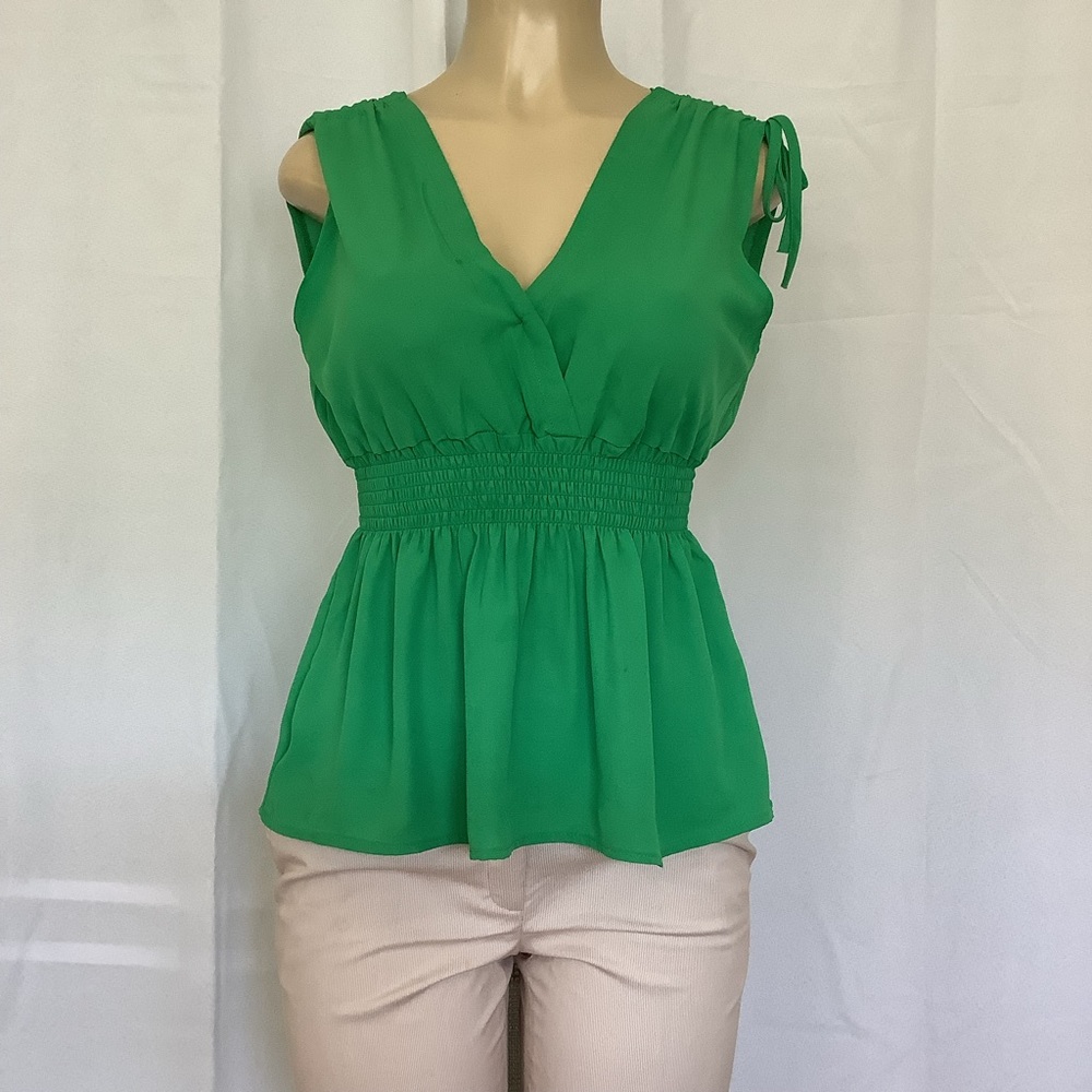Small, Green, Casual Blouse. #Jon&AnnaContemporary